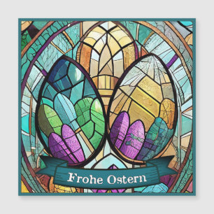 Ostermotiv farbiger Tecknad mit Ostereier 56019