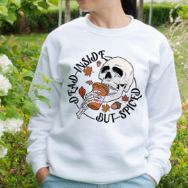 ÖSTERN HÄKADE FUNNY DÖD INSID MEN SPICERAD T SHIRT