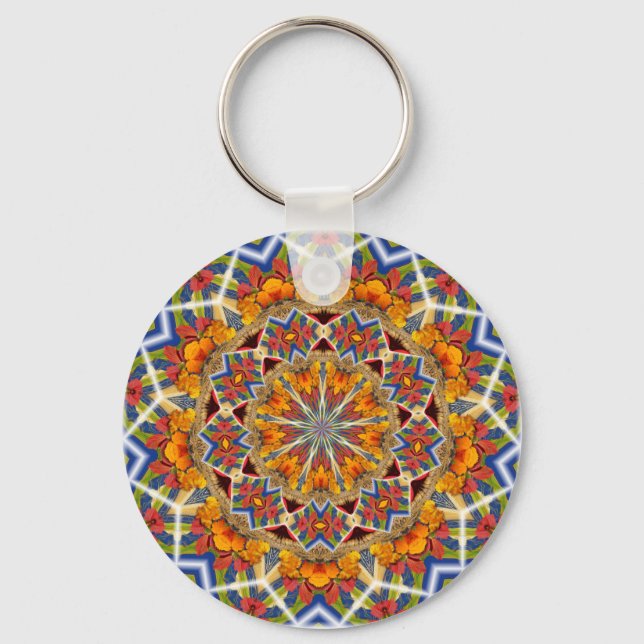 ÖSTERN KALEIDOSCOPE ~ Keychain Nyckelring (Framsida)