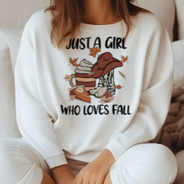 ÖSTERN KANSKE WESTERN BARA EN GIRL SOM KÄRLEK FALL T SHIRT