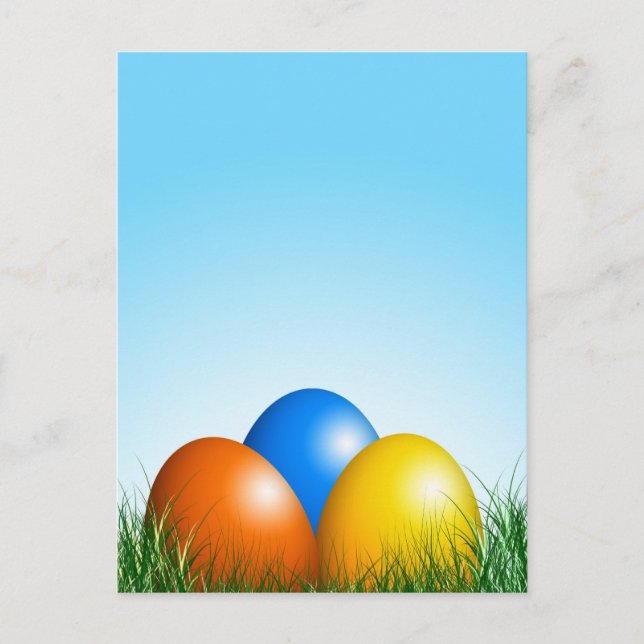 Ostern Motiv Postkarte Vykort (Framsida)