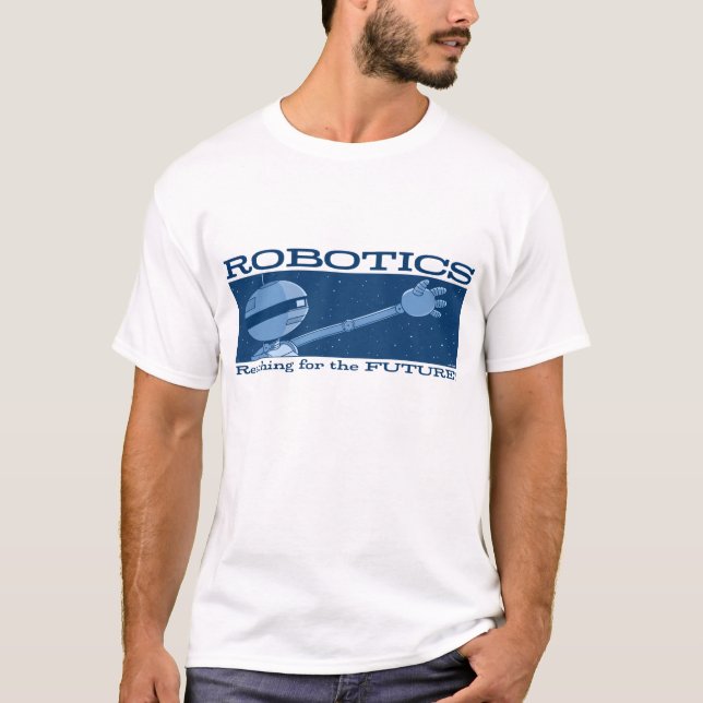 ÖSTERN SJÖ "Robotik!" T-shirt (Framsida)