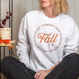 ÖSTERN TAMOR SOM FALLER LÖV, PUMPKINS, CIDER T SHIRT