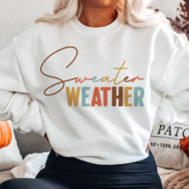 ÖSTERN THEMED FALL SWEATER WEATHER T SHIRT