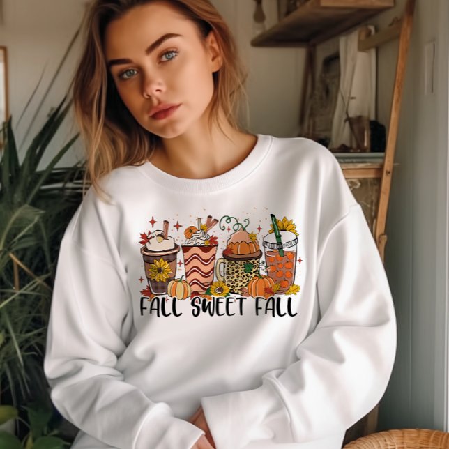ÖSTERN THEMED FALL SWEETS FALL COFFEE ÄLSKARE T SHIRT (Skapare uppladdad)