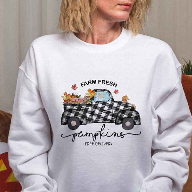 ÖSTERN THEMED FARM FÄRSK PUMPKINS FRILEVERANS T SHIRT (Skapare uppladdad)