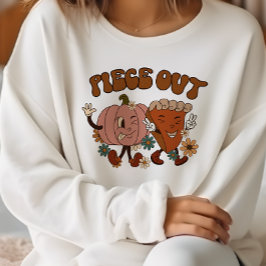 ÖSTERN THEMED FUNNY FRED OUT PUMPKIN PAJ T SHIRT