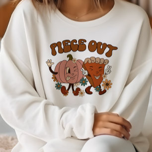 ÖSTERN THEMED FUNNY FRED OUT PUMPKIN PAJ T SHIRT