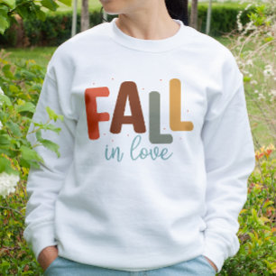 ÖSTERN THEMED FUNNY ROMANTIC FALL I KÄRLEK T SHIRT