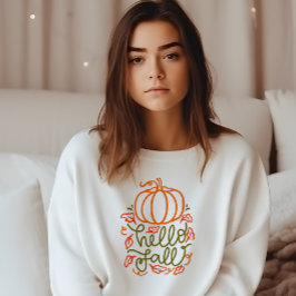 ÖSTERN THEMED HEJ FALL PUMPKIN T SHIRT