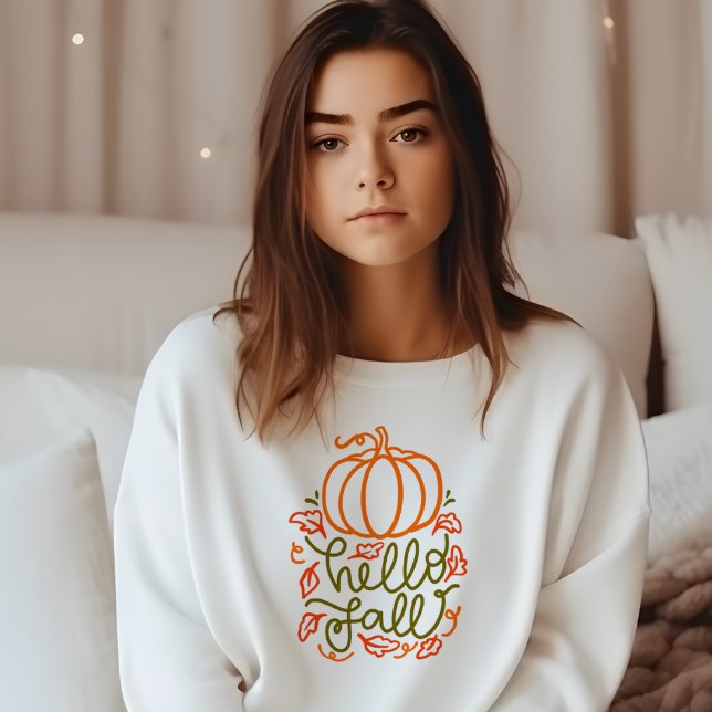 ÖSTERN THEMED HEJ FALL PUMPKIN T SHIRT (Skapare uppladdad)