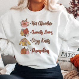 ÖSTERN THEMED HETT CHOCOLATA CRUNCHY LÖV MYSIGT T SHIRT