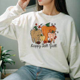 ÖSTERN THEMED LYCKLIG F'ALL Y PUMPKIN T SHIRT