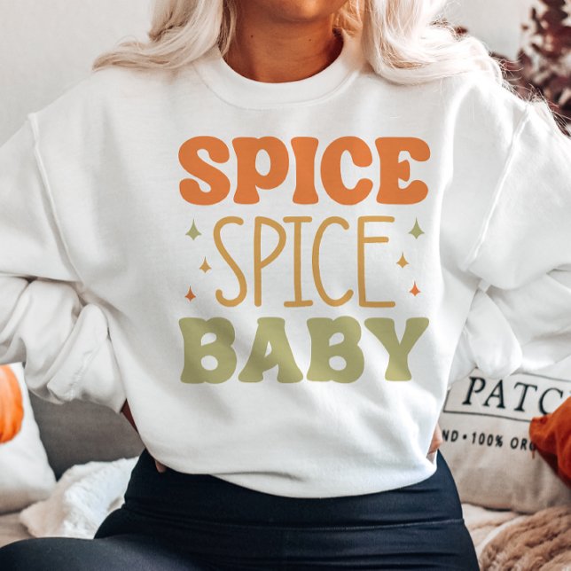 ÖSTERN THEMED RETRO GROOVY SPICE BABY T SHIRT (Skapare uppladdad)