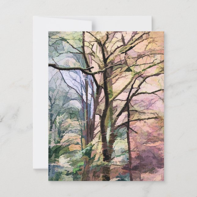 ÖSTERN TRÄD KORT (Framsida)