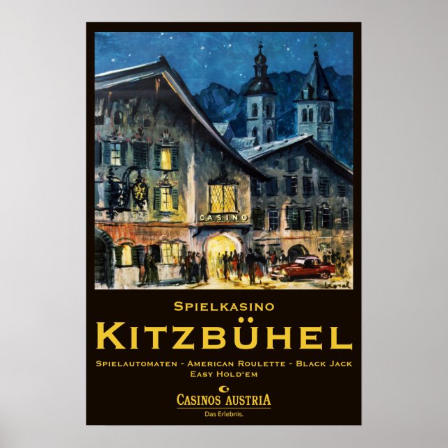 " Österreich: 1938/heute Tirol - Casino Kitzbühel Poster (Framsidan)