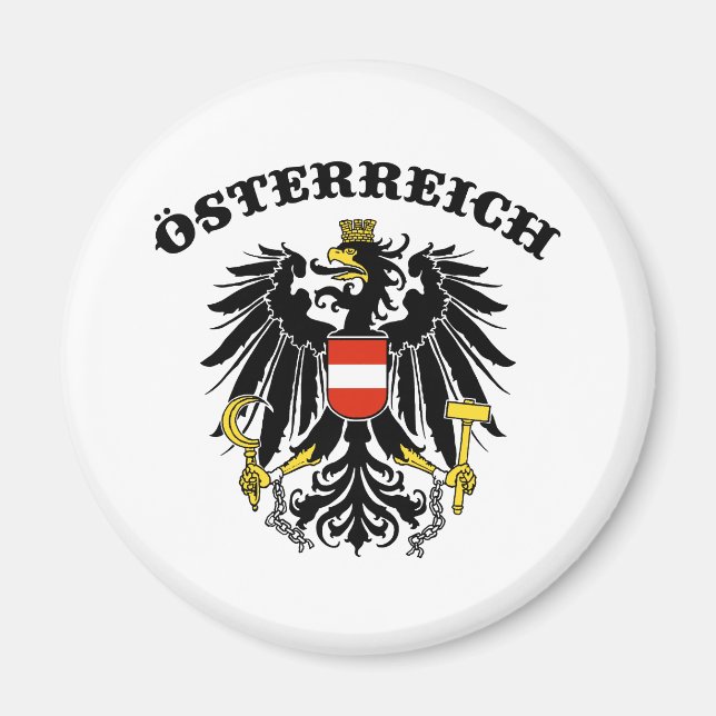 Osterreich Magnet (Framsidan)