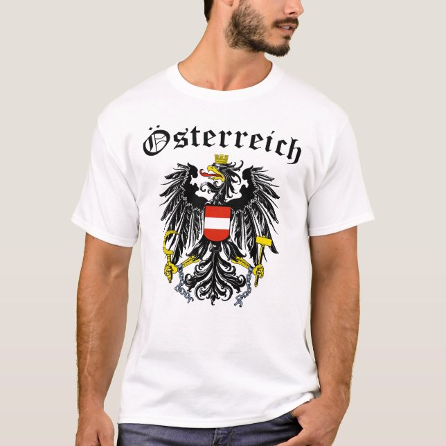 Österreich Österreich Österreich Emblem österrikis T Shirt (Framsida)