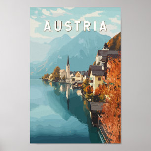 Österreichische Travel Art Vintage Poster