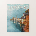 Österreichische Travel Art Vintage Pussel<br><div class="desc">Österrikes vektorteckningsdesign. Armenien,  en gömt gem i Kaukasus,  är ett land med gamla kloster,  andningsrika bergslandskap och rikens kulturarv.</div>