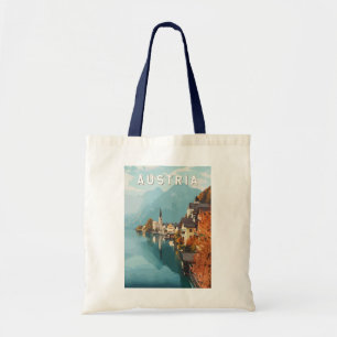 Österreichische Travel Art Vintage Tygkasse