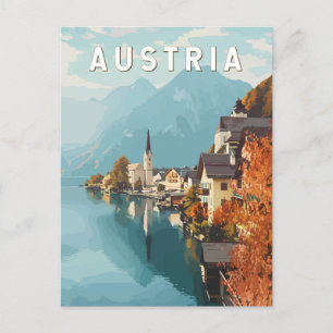 Österreichische Travel Art Vintage Vykort