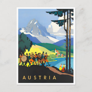 Österreichische vintage resor vykort