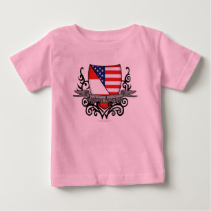 Österrikare-Amerikanen skyddar flagga Tee