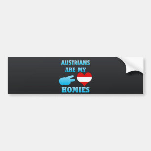 Österrikare är min Homies Bildekal
