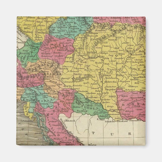 Österrike 2 magnet (Framsidan)