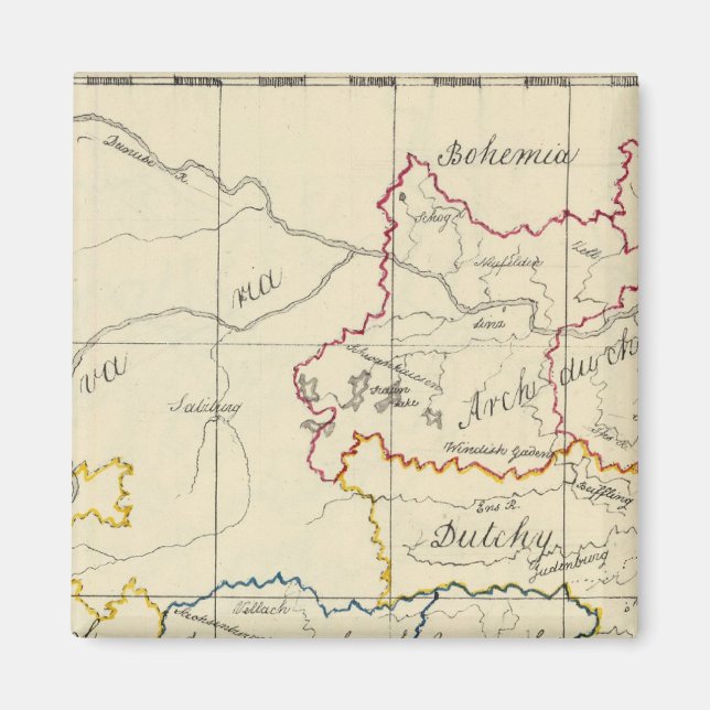 Österrike 5 magnet (Framsidan)