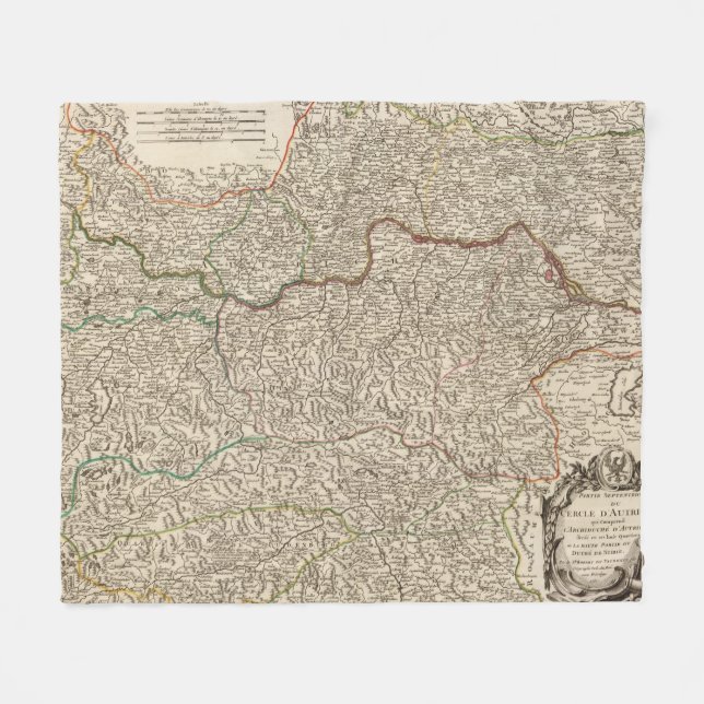 Österrike 6 fleecefilt (Framsidan (Horisontell))