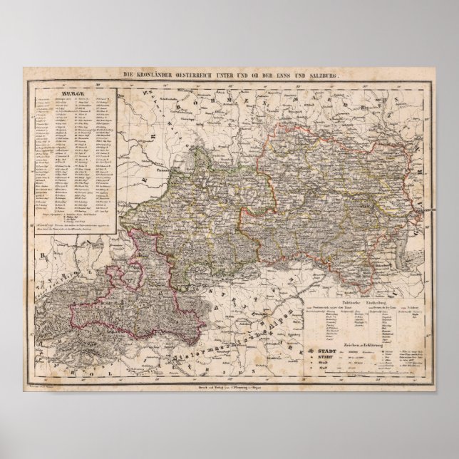 Österrike 6 poster (Framsidan)