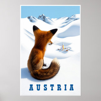Österrike affisch