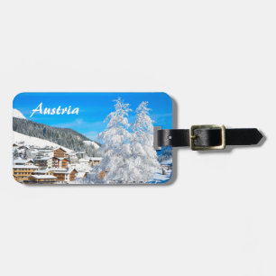 Österrike - Bagagetagg Bagagebricka