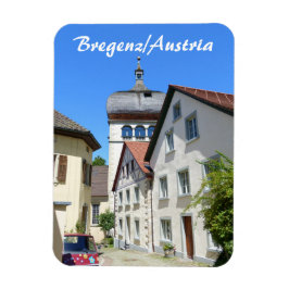 Österrike, Bregenz Old Town Souvenir Magnet
