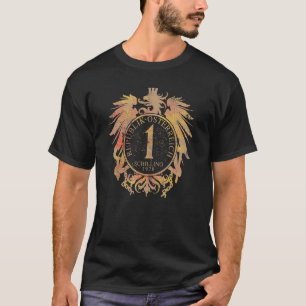Österrike Eagle Schilling Birthday 1978 T Shirt