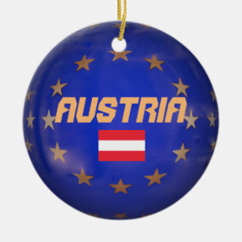 Österrike Europeiska unionen Ceramic Ornament