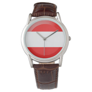 Österrike flagga armbandsur