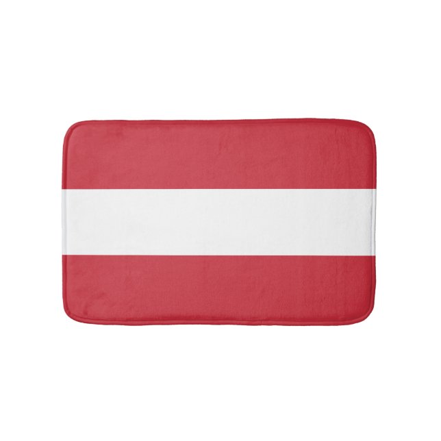 Österrike flagga badrumsmatta (Framsidan)
