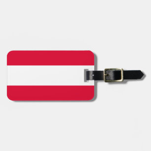 Österrike flagga bagagebricka
