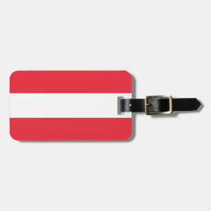 Österrike Flagga Bagagebricka