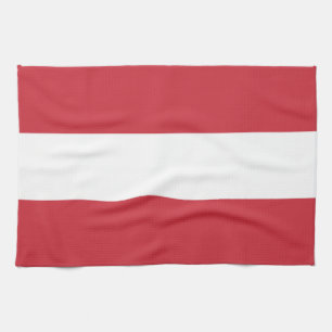 Österrike flagga kökshandduk