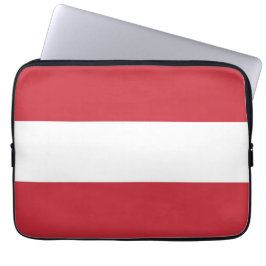 Österrike flagga laptop fodral