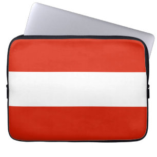 Österrike Flagga Laptop sleeve