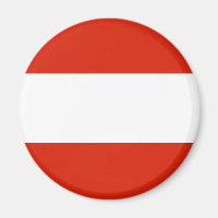 Österrike Flagga Magnet