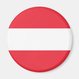 Österrike flagga magnet
