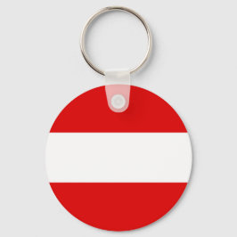 Österrike Flagga Nyckelring