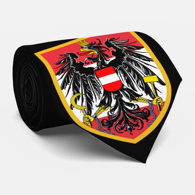 Österrike flagga - Österreich arm Slips (Rullad)