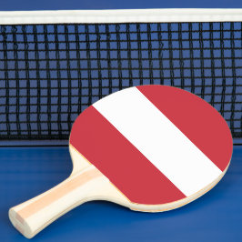 Österrike flagga pingisracket